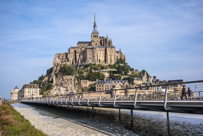 Аббатство Мон Сен-Мишель (Mont Saint-Michel)