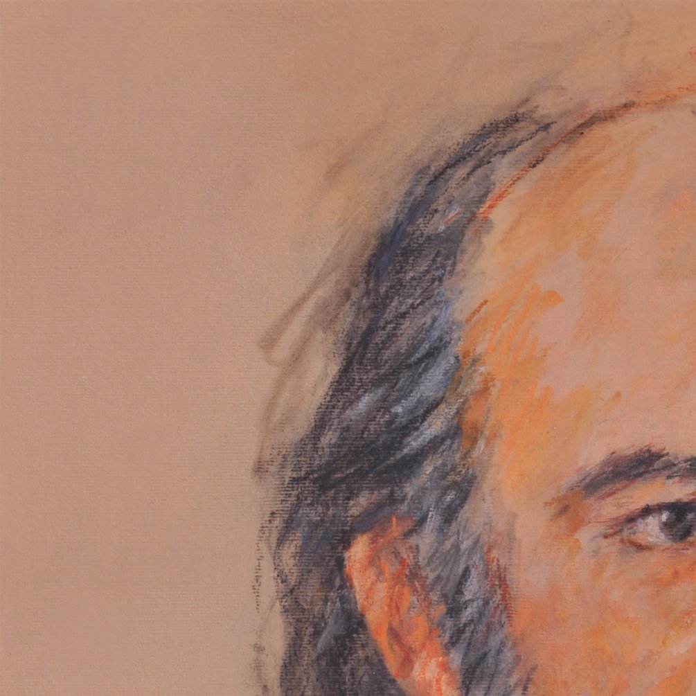 W_Riviere's tweet photo. Dr. Antonio Las Heras - Pastel 40 x 49 cm. https://t.co/JhjRFosuXV