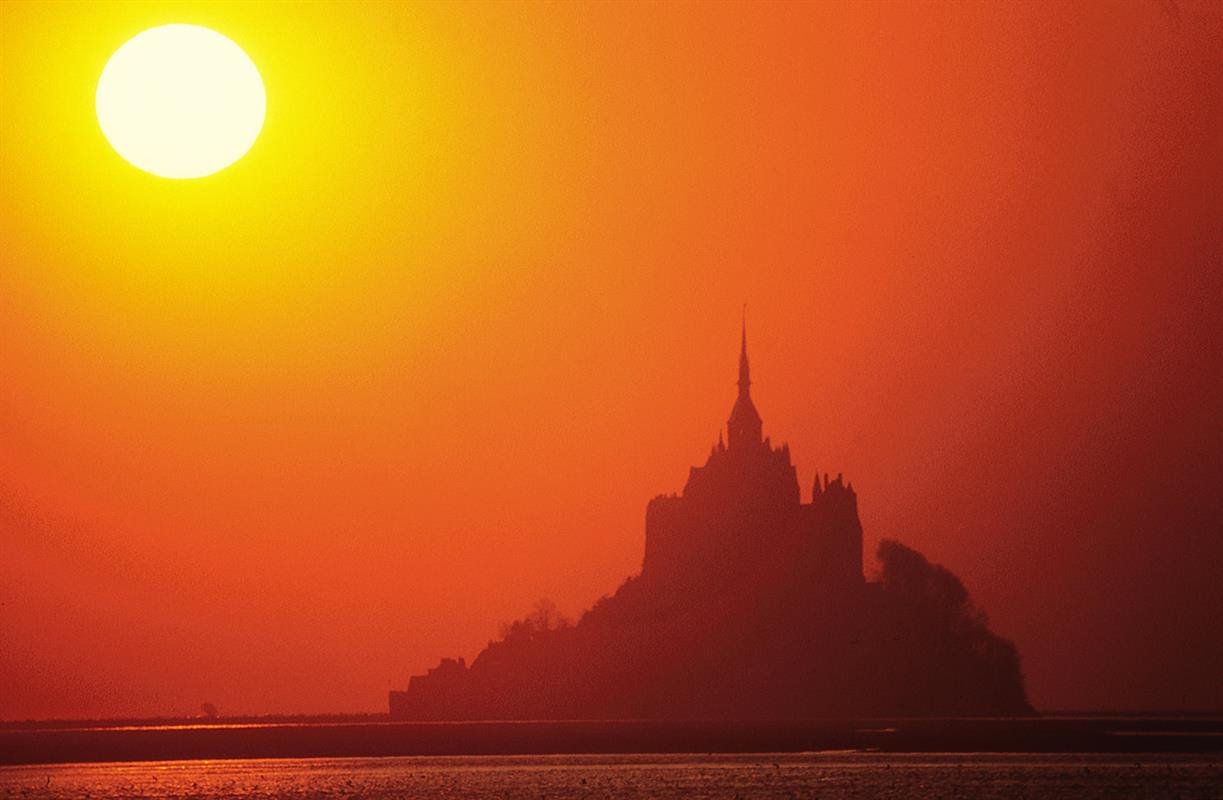 Mont Saint-Michel (Мон Сен-Мишель), Нормандия, Франция - как добраться, расписание транспорта что посмотреть. Аббатство Мон Сен-Мишель