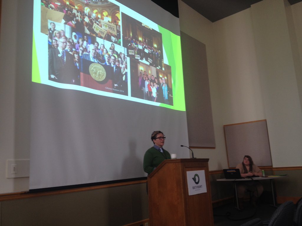 outfrontmn's tweet photo. Where we've been & where we're going with Monica Meyer @ #2016EquityKickoff https://t.co/Vy4v4O6E2L