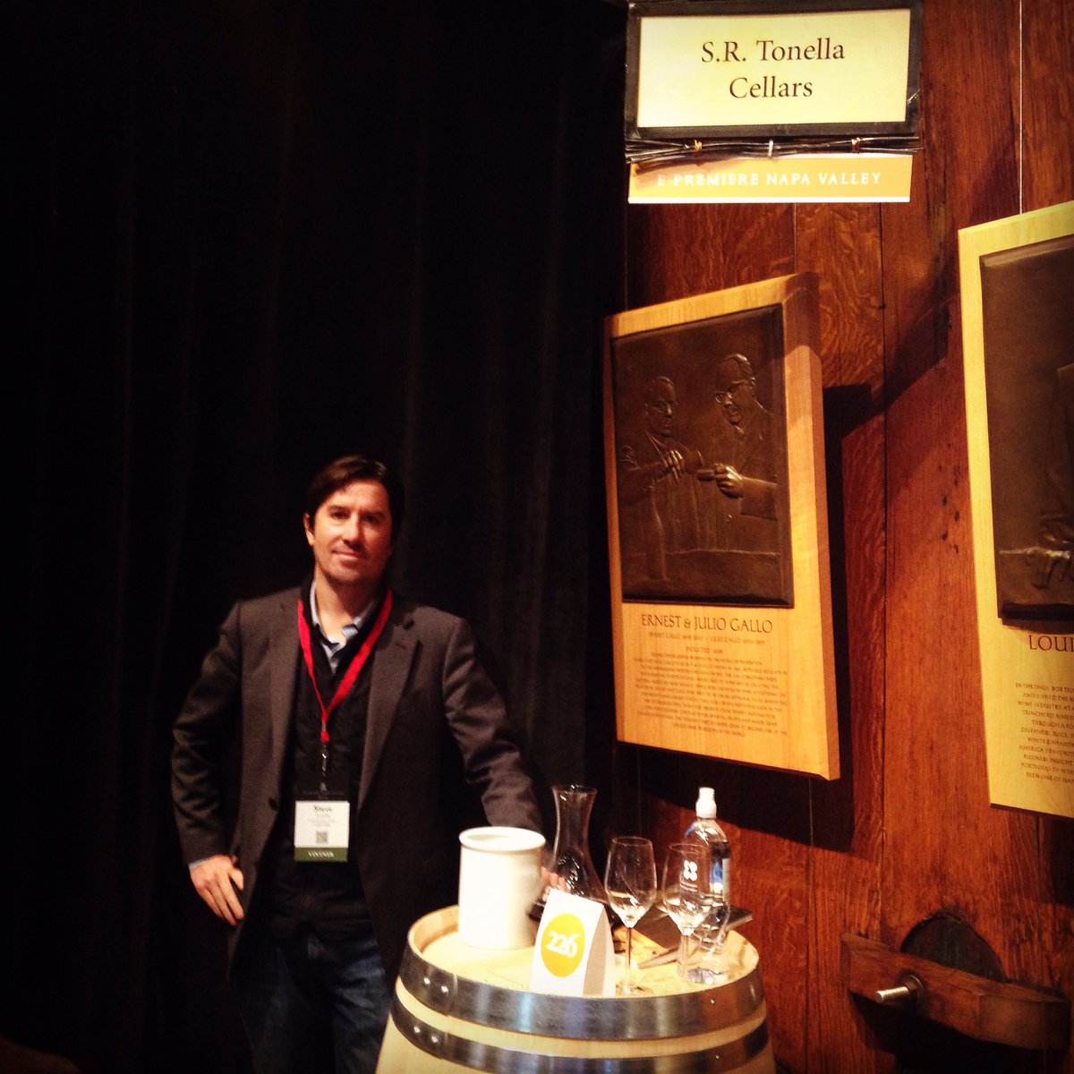 <a href="/tonellacellars/">S.R. Tonella Cellars</a> Lot 226 at #premierenapavalley #pnv16 #rutherford #napa #tonellacellars #cabernetsauvignon #wine 🍷🍷🍷
