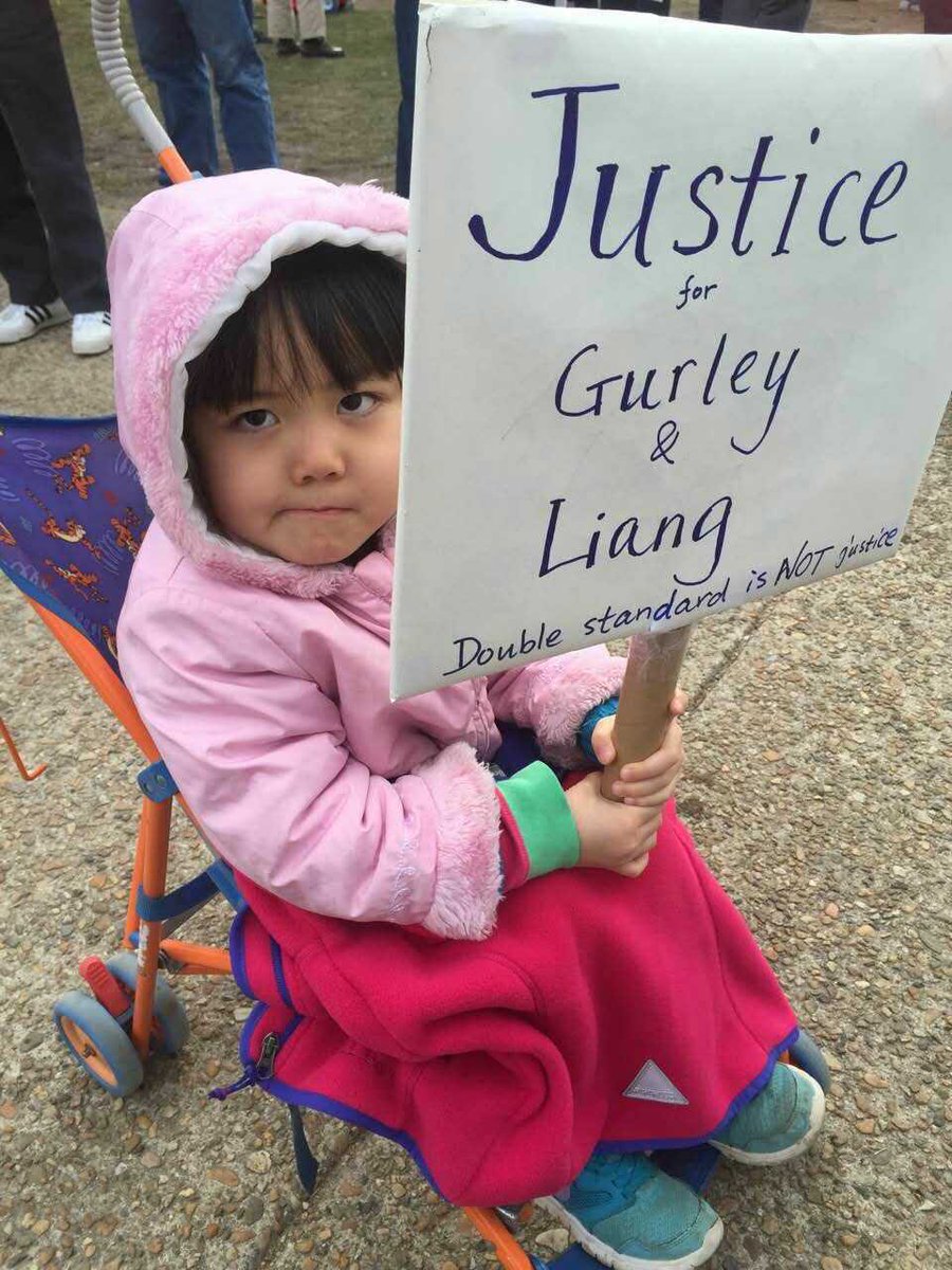 ChineseAMER's tweet photo. Chinese American Community demonstration in Brooklyn, New York #Justice4Liang #PeterLiang https://t.co/2hXVYx7BxD