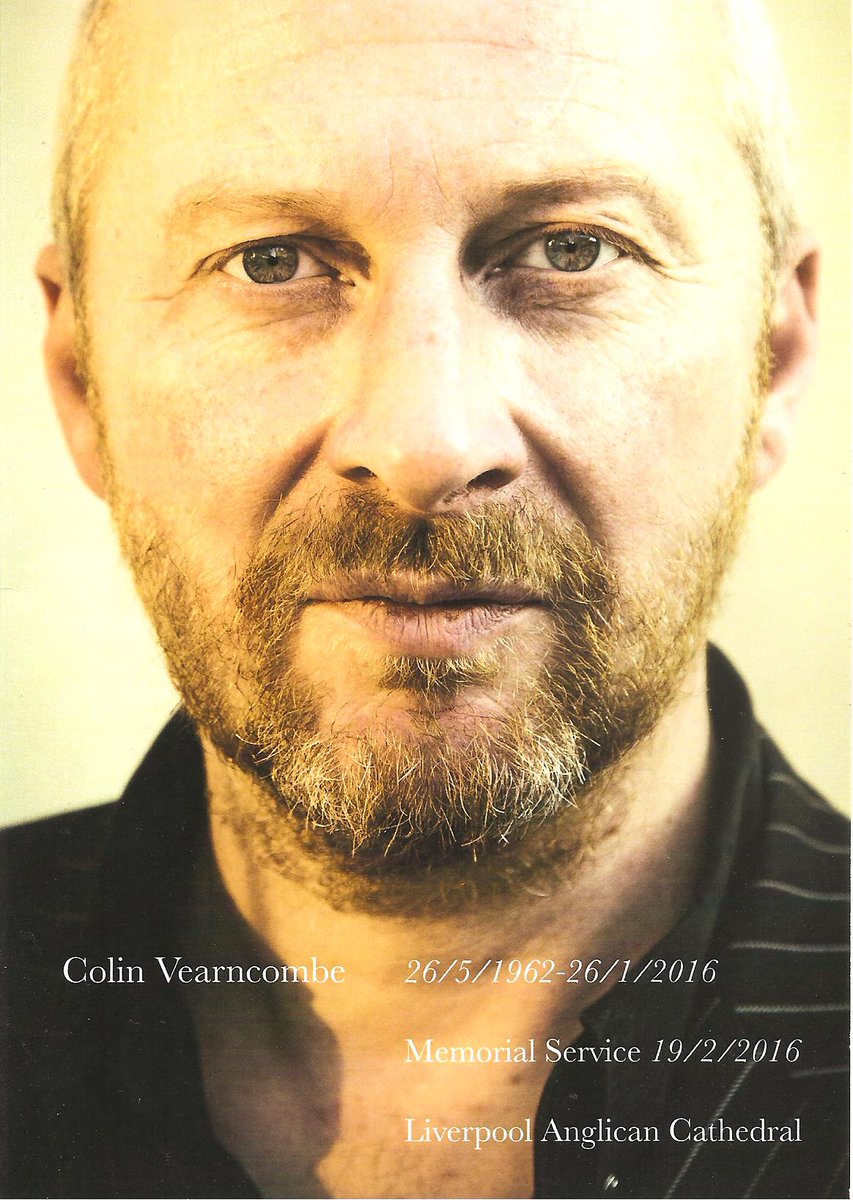 AllisonBisset's tweet photo. #ColinVearncombe #CVBlack #memorial #liverpool #liverpoolanglicancathedral #Black https://t.co/ZOhpCgHgFU