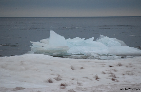 MNSeaGrant's tweet photo. Morning ice of Lake Superior. #GreatLakes #LakeSuperior #MNSeaGrant https://t.co/P3Jubjms4a