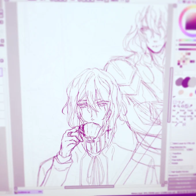 in today's program: noblesse, art of eorzea, cats, me crying 