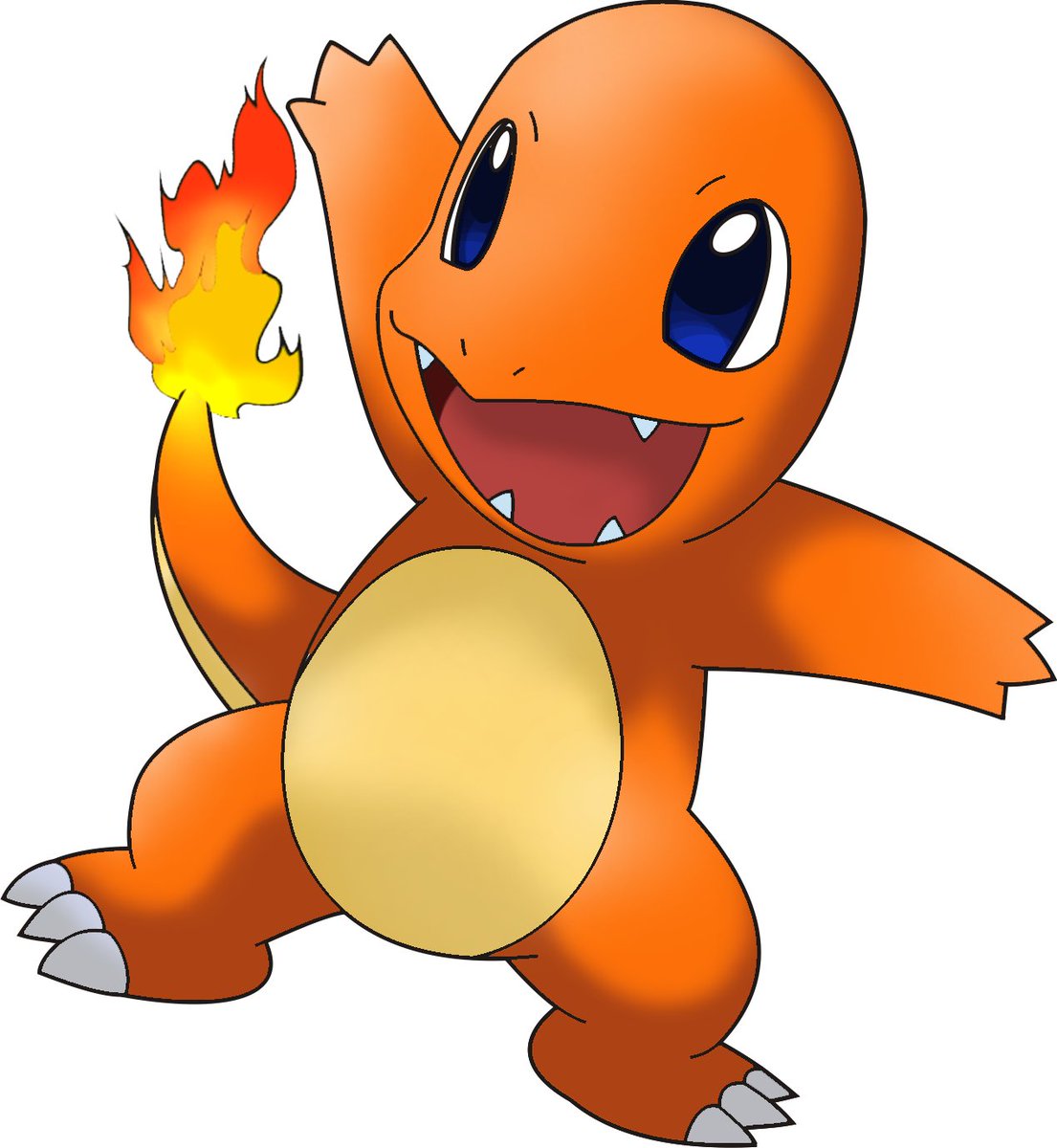 Yesecs's tweet photo. #SiFuesePokemonSeria charmander. @Hobby_Consolas https://t.co/i83XpTUmAg