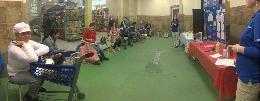 petsmart1356's tweet photo. #puppypalooza #teamnga https://t.co/hXUfIZ8ejh