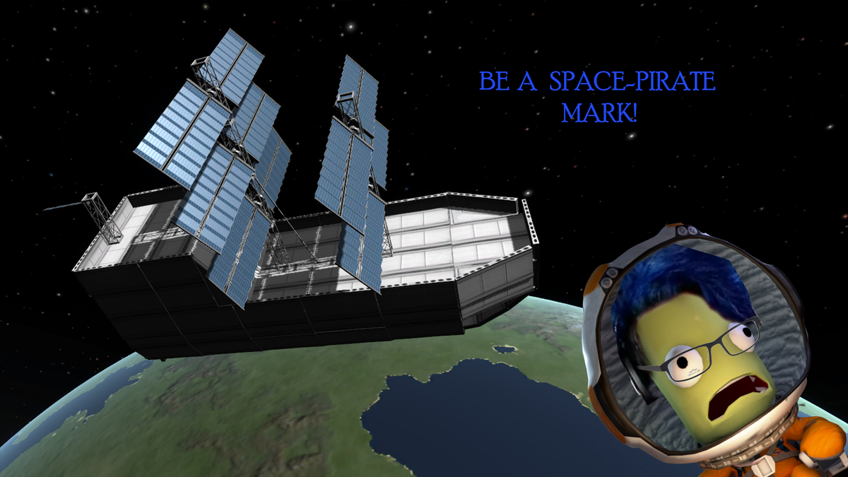 Zeta_1990's tweet photo. @markiplier Be a spacepirate Mark! Plunder everything! #markiplier #KSP #markiplierlive https://t.co/hBYuXFnNhV
