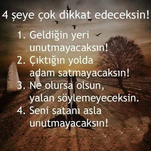 4 şeye dikkat edeceksin!