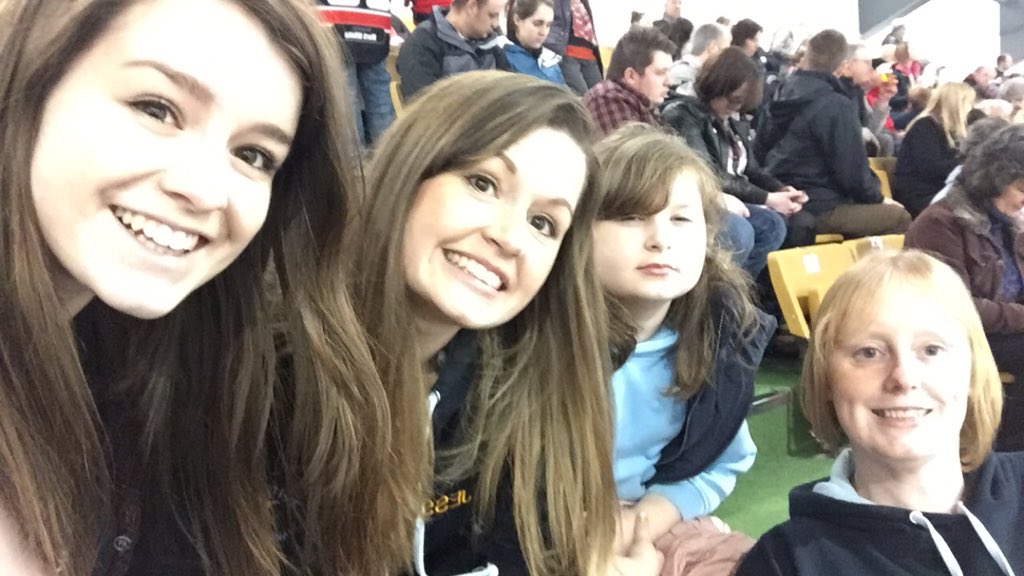 TelfordNetball's tweet photo. Thoroughly enjoying the Telford Tigers match tonight!Thank you for having us @Tigersresults #LoveForSport #Community https://t.co/P62YRaThrl