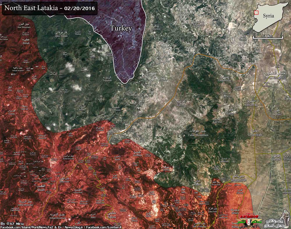 islamicworldupd's tweet photo. #SAA liberated #Nahshabba #نحشبا #Ayn_Qantra #عین_القنطره #Hamrat #الحمرات #Latakia @A7_Mirza https://t.co/aXZDQ7MkvK