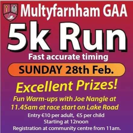 MidlandsSport's tweet photo. Upcoming 5k in Multyfarnham https://t.co/wqswbk3y1P