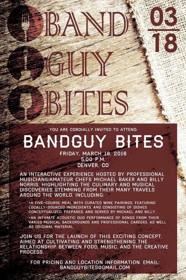 mikebakerfans's tweet photo. @ezybakes &amp; @billy_norris have come together with this very exciting concept! Be sure to check out @BandGuyBites😊 https://t.co/RJz2dICigO