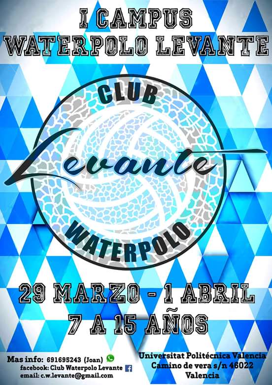 PoliUPV's tweet photo. Si quieres divertirte hayas o no jugado a waterpolo, apúntate
Inscripciones en https://t.co/QmphyF4B9M
#wplevante https://t.co/askdM2i8Md