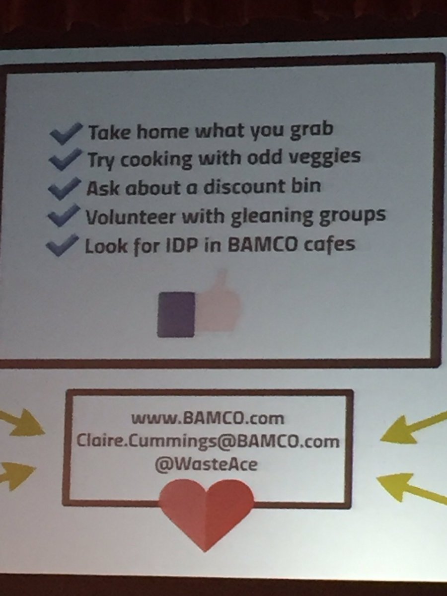 JamesBeardPubMk's tweet photo. #FoodWorxPDX What can you do to help reduce food waste by supporting imperfect produce? https://t.co/kNLLhKUxy8