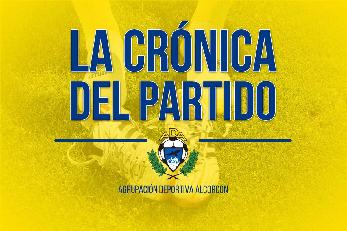 AD_Alcorcon's tweet photo. Ya tenéis a vuestra disposición la crónica del triunfo de hoy.
#ADAvBAT #VamosAlcor
https://t.co/YBtrjLcqNu https://t.co/oJ3JB4PaKq