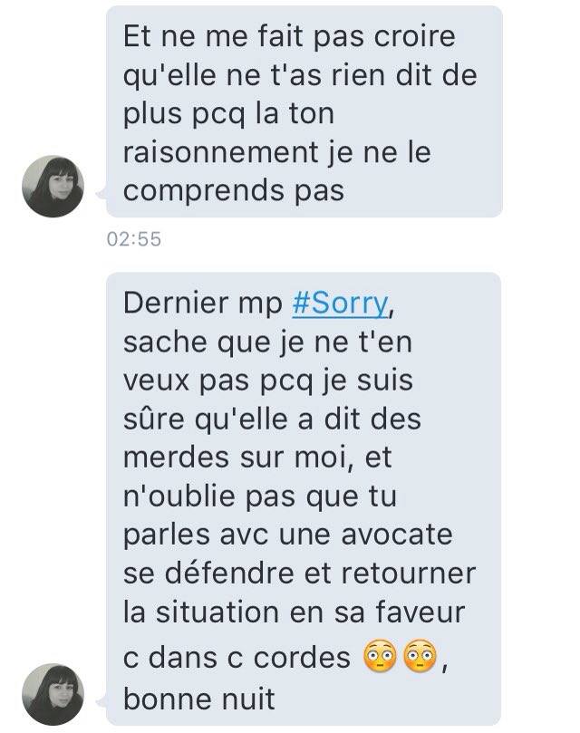 lo_re_lay's tweet photo. La residu de chromosome x @Rym_Grey K'est ce k'elle doit ajouter en plus? Déjà tt le monde n'est pas dérangé com toi https://t.co/tiSbVqKBa2