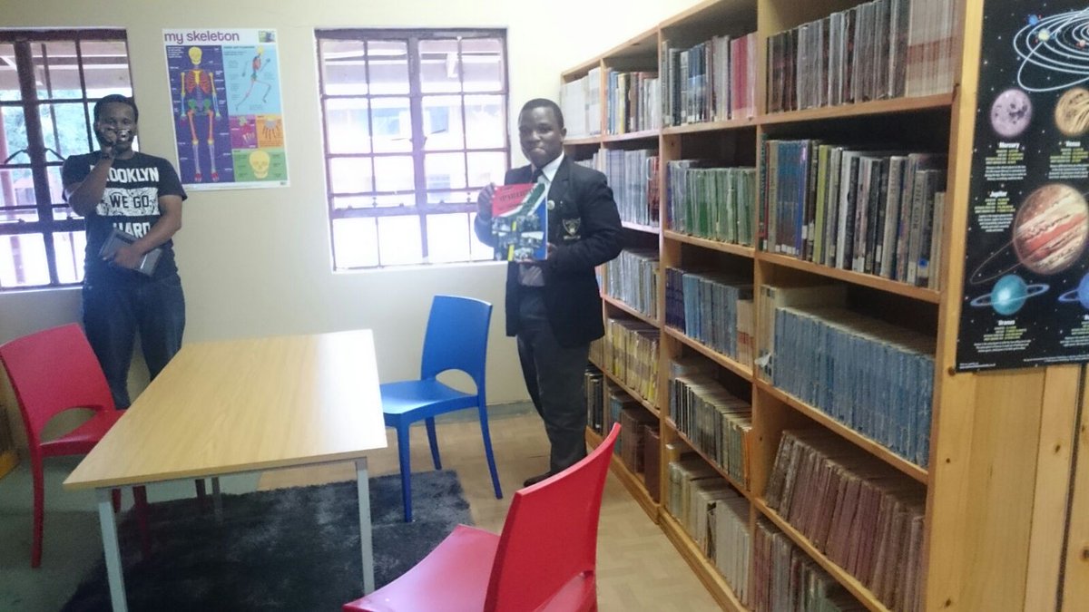 YouthManagersSA's tweet image. #SunnydaleHigh #KZN #LibraryProject