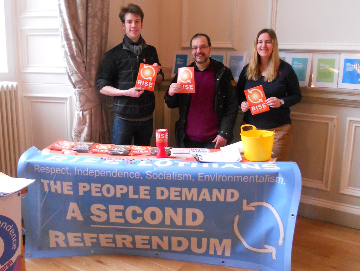 CalumMartin1's tweet photo. A vote for @RISE_Scotland is a vote for a 2nd #indyref!
Great reminder of energy #IndyLeft holds at #RIC2016 today! https://t.co/Iu5oTqESpo