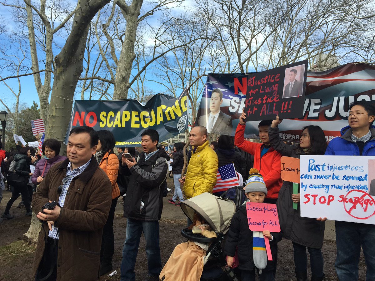 Yangyang_2021's tweet photo. #justice4Liang #New York City https://t.co/dTbrh4DTAW