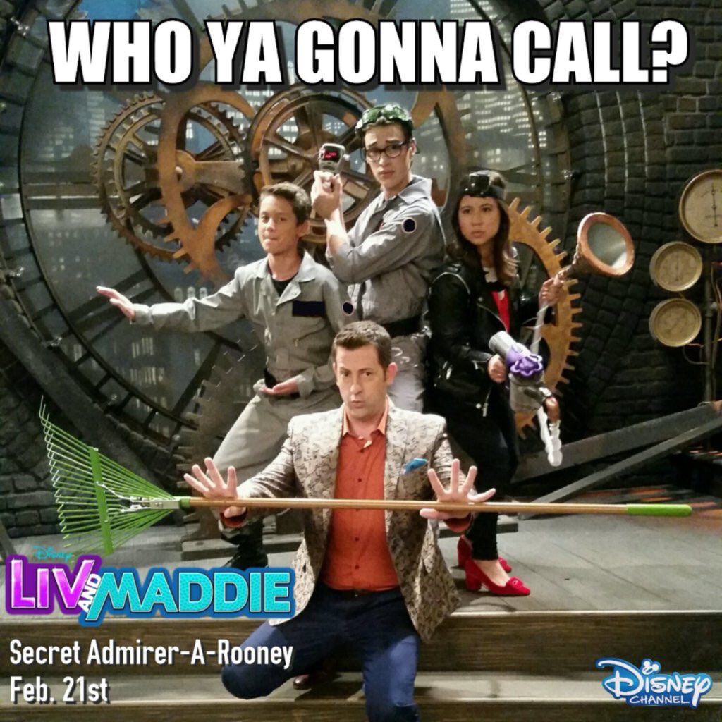 New #LivAndMaddie Sun., Feb. 21 @ 8PM on <a href="/disneychannel/">Disney Channel</a> #SecretAdmirerARooney #Mosh #Gembus