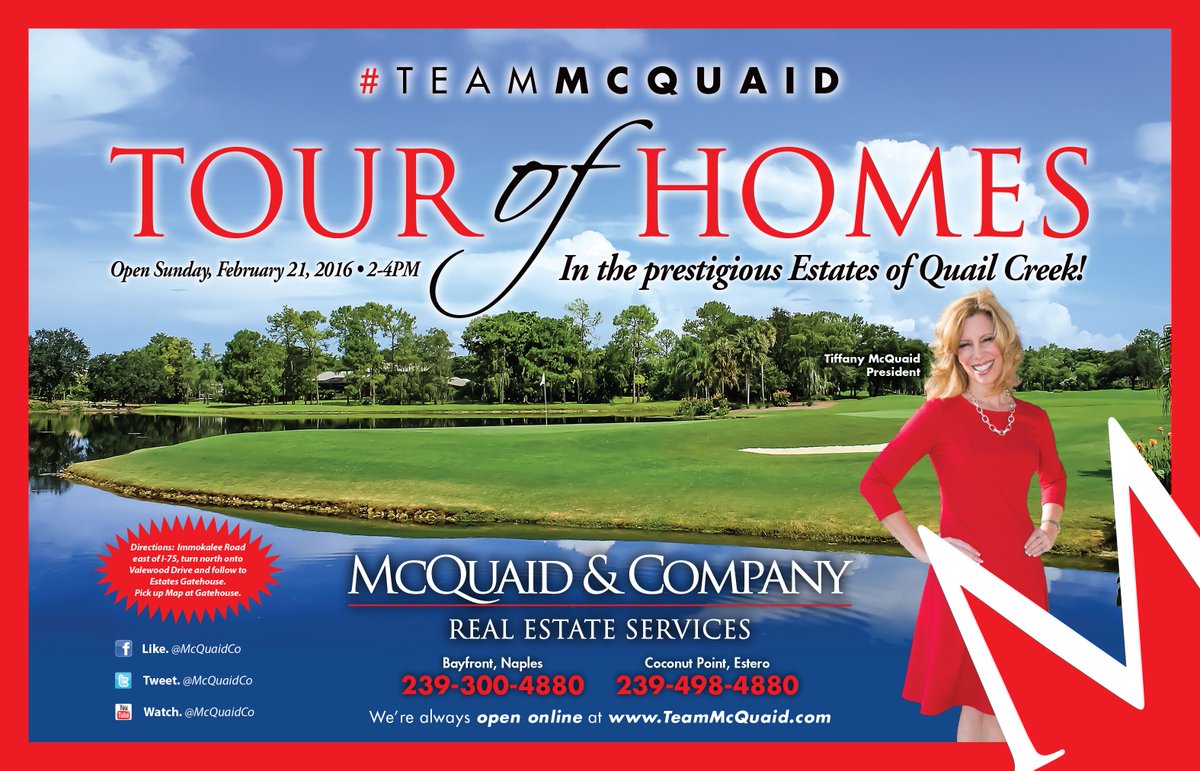 McQuaidCo's tweet photo. Swing by Quail Creek Estates Sunday from 2pm to 4pm and check out 4 Open Houses at our #TeamMcQuaid Tour Of Homes https://t.co/qM1bCevMvx