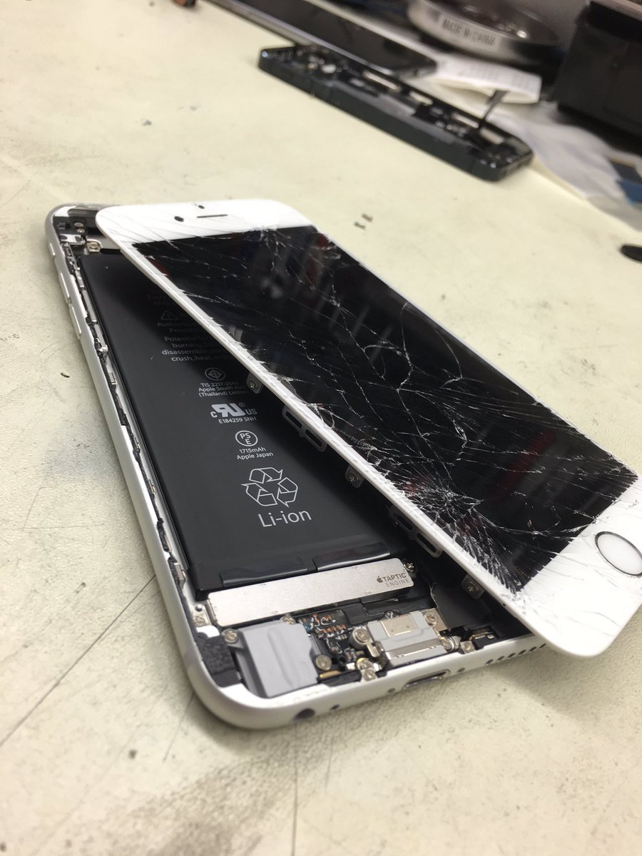 RT2Network's tweet photo. Your iPhone 6S doesn't like to be dropped either. #cellphonerepair https://t.co/sc2hnXRHfL