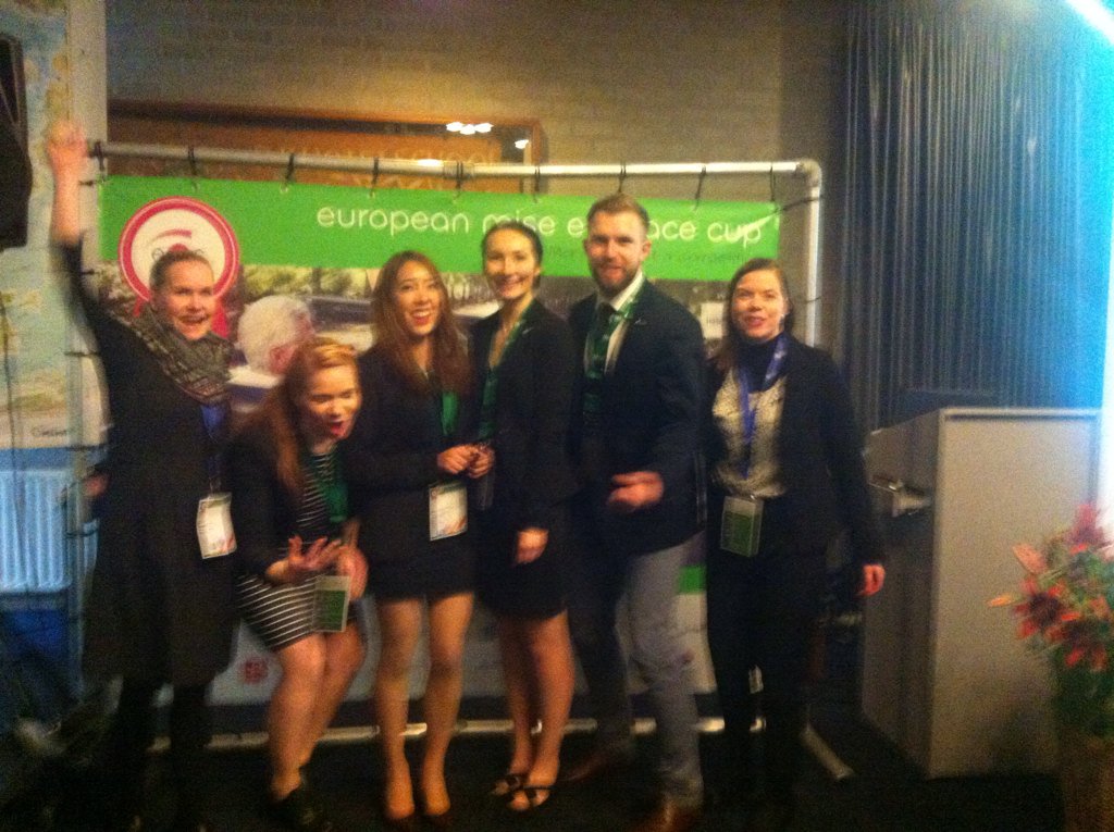 PPaloniemi's tweet photo. Amazing experience! Thx #emcup2016. Our team from #lapland made it to the finals! #lapinamk #mti #laplanduas https://t.co/04h3sNQW0f
