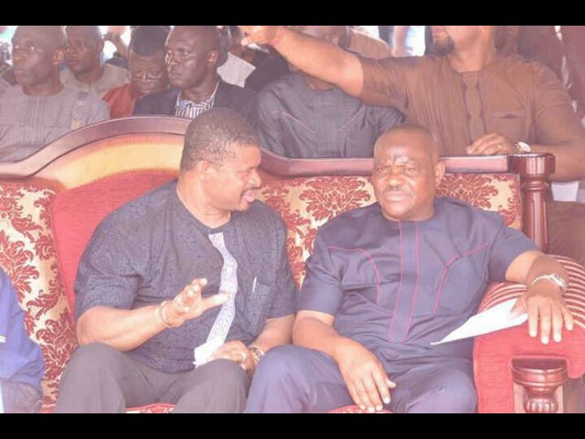 RiversPDP's tweet photo. H.E. @GovNyesomWike celebrates Senator Lee Maeba at 50. https://t.co/p9U6s3oEpb