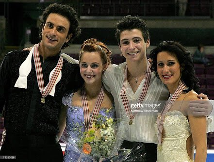 Meiln9255's tweet photo. Tessa&amp;Scott and new their coach, Marie-France&amp;Patrice :-) https://t.co/F1gJgTMUt1