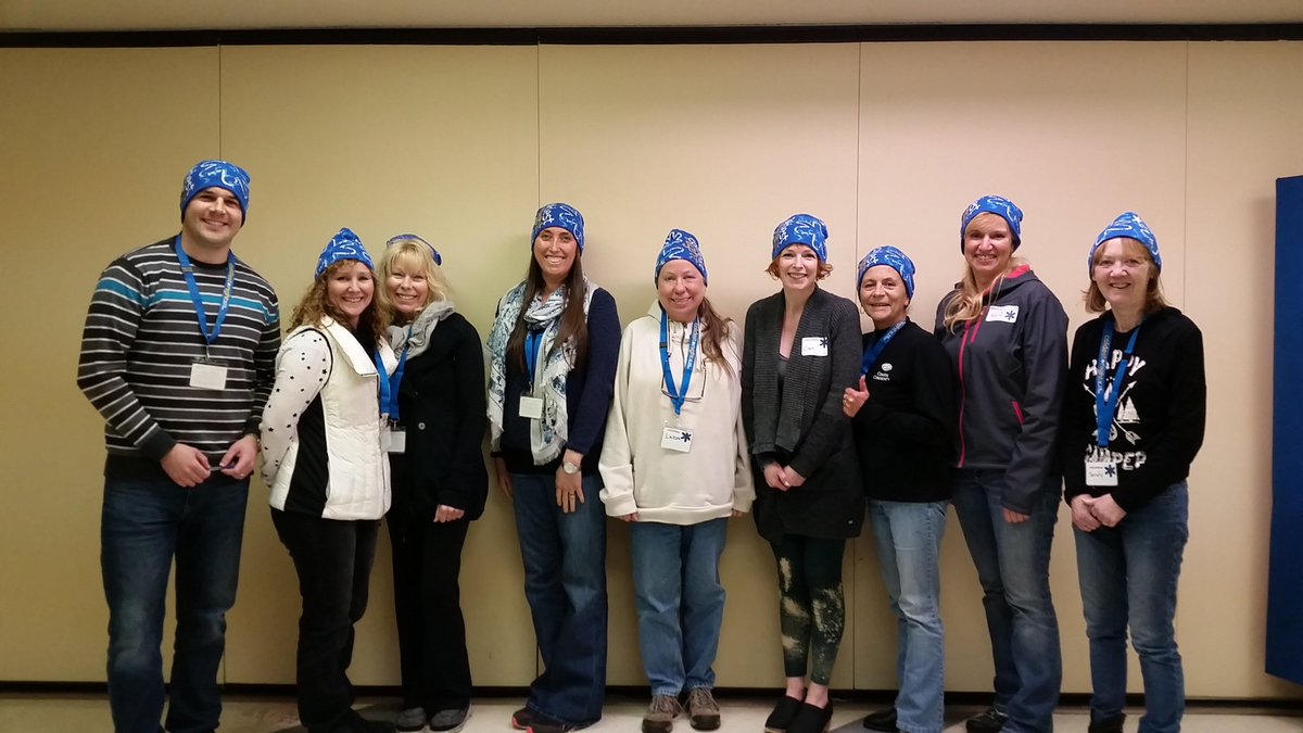 The <a href="/CCCU/">Coastal Community</a> team getting ready run the registration desk for <a href="/coldest_night/">Coldest Night</a> in support of <a href="/ICCS_Nanaimo/">Island Crisis Care Society</a>. Lookin good!