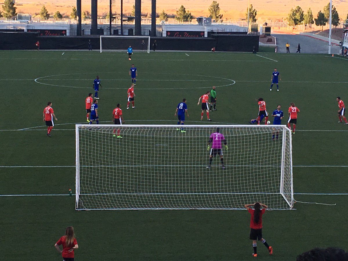 SamBoydStadium's tweet photo. #teamdonovan leads 2-0 at the half! #glsfootball https://t.co/iPSizy8u3h