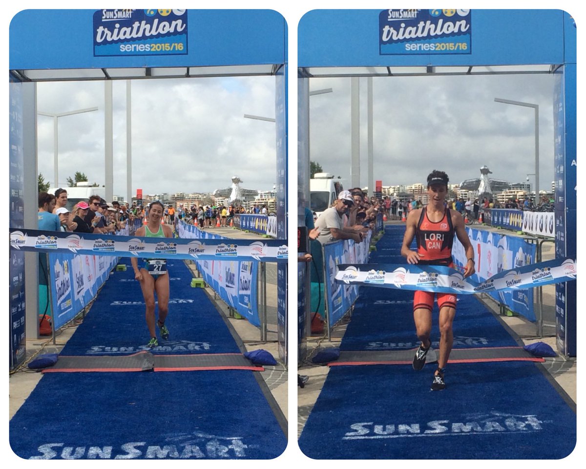 TriEventsWA's tweet photo. @whereisMJL and @FlickSheedyRyan have taken out the City of Perth Triathlon! #sunmart #perthcity #elizabethquay https://t.co/hNKwKAkp96