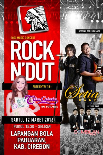 Hi Setiaku Cirebon, Rock n Dut <a href="/EventApache/">Event Apache</a> present with <a href="/itscharlyvht/">Charly Vanhoutten</a> Pepeng @jantanpp <a href="/levi_bass/">levi lebon  I SETIA</a>
