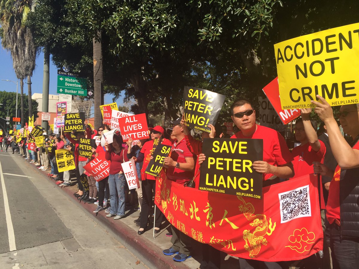 hiangellin's tweet photo. #Justice4Liang stop injustice to minority police officer. https://t.co/aHiF9TmoFK