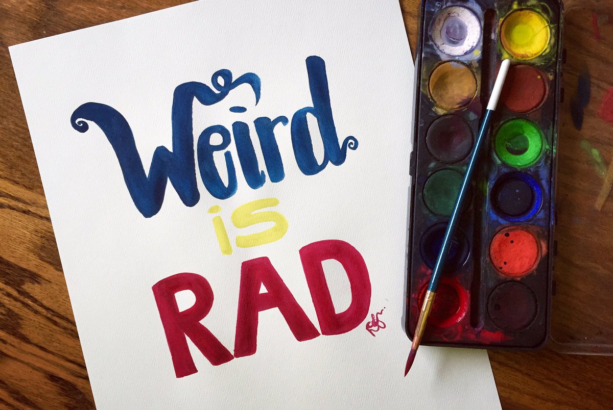 missfritsch's tweet photo. Did you know? #weirdisrad #watercolour https://t.co/Yh2j8EaaUg
