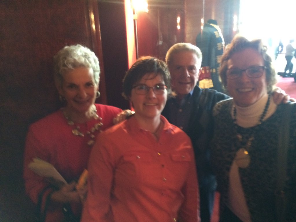 absmulhern's tweet photo. Seeing friends @MetOpera without planning it #priceless. @SondraRadvan Bravia! https://t.co/gAggE7Ok7t