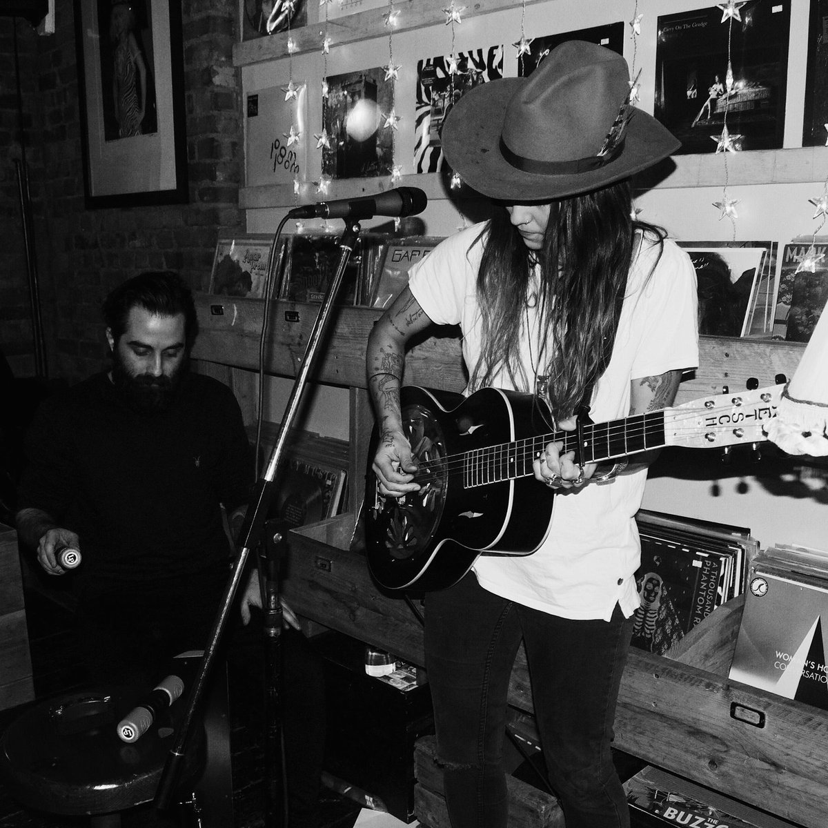 lioncoffeerec's tweet photo. And at 4pm @Wyldeck perform at @UKGap... Check it out #gapxlion #lioncoffeerecords https://t.co/SRWafwqMoH