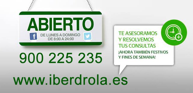 iberdrola's tweet photo. AVISO: El 30 y 31 de este mes PASAREMOS DE TI. El resto de días del año, sí podemos ayudarte ¡cuenta con nosotros! https://t.co/KP0PtfaegR