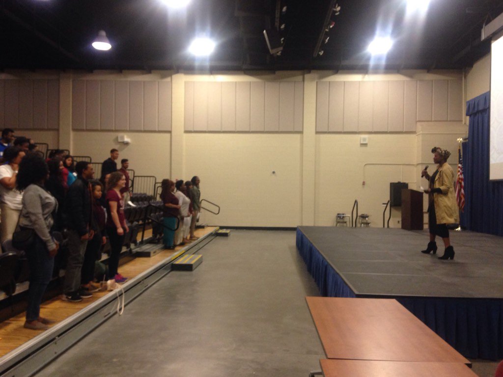 pinkmoon4acause's tweet photo. Had a blast as the @gearupccsd #teensummit2016 emcee. Woke up #teen participants with a little dancing + #purpose. https://t.co/mVFG0T4PEh