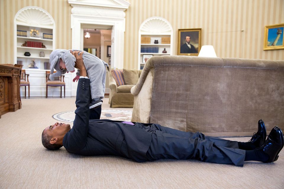 Newsday's tweet photo. 10 awesome moments between @POTUS and kids https://t.co/M6SDOUezlu #ObamaAndKids https://t.co/QND2WNLGEO