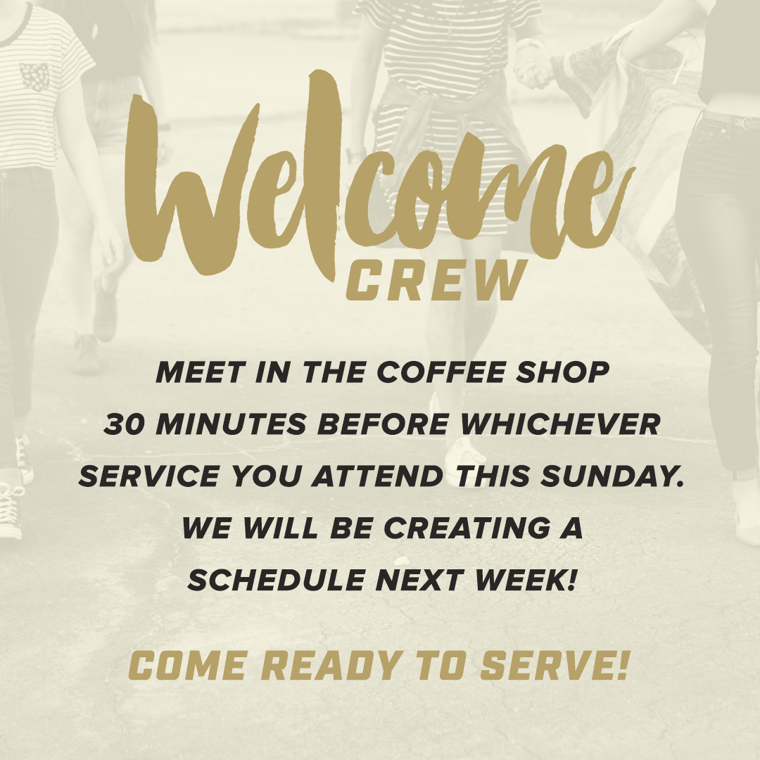 rptallahassee's tweet photo. Reminder for all Welcome Crew Volunteers! https://t.co/mR6Ec59XkI