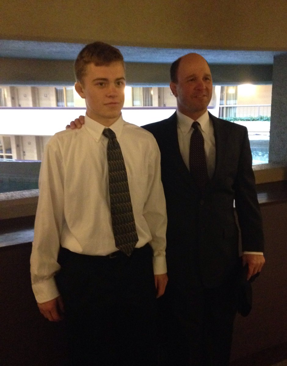 MV_Wrestling's tweet photo. Vance is getting inducted into the Iowa Wrestling Hall of Fame! He cleans up pretty nice. https://t.co/EWD41WXQFN