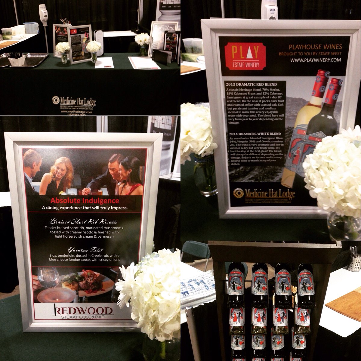 We are hanging out at the #FoodandBeverageExpo! <a href="/KaraMFroese/">Kara McDowell</a>, <a href="/JillianScherer/">Jillian Scherer</a> and <a href="/TimSchorno/">Tim Schorno</a> have food &amp; wine!