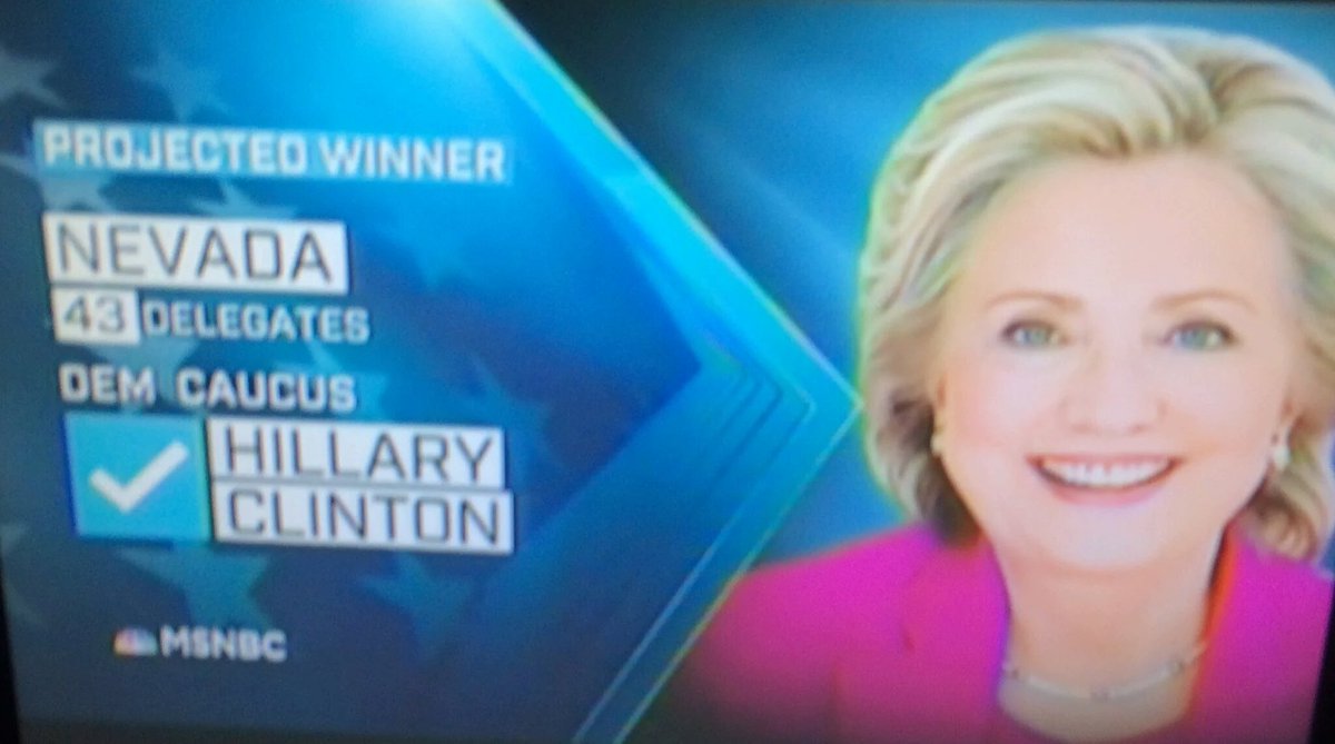 southerntalker's tweet photo. #Winner ! #NVforHillary! #NVDemsCaucus https://t.co/yPhpUqfD2A