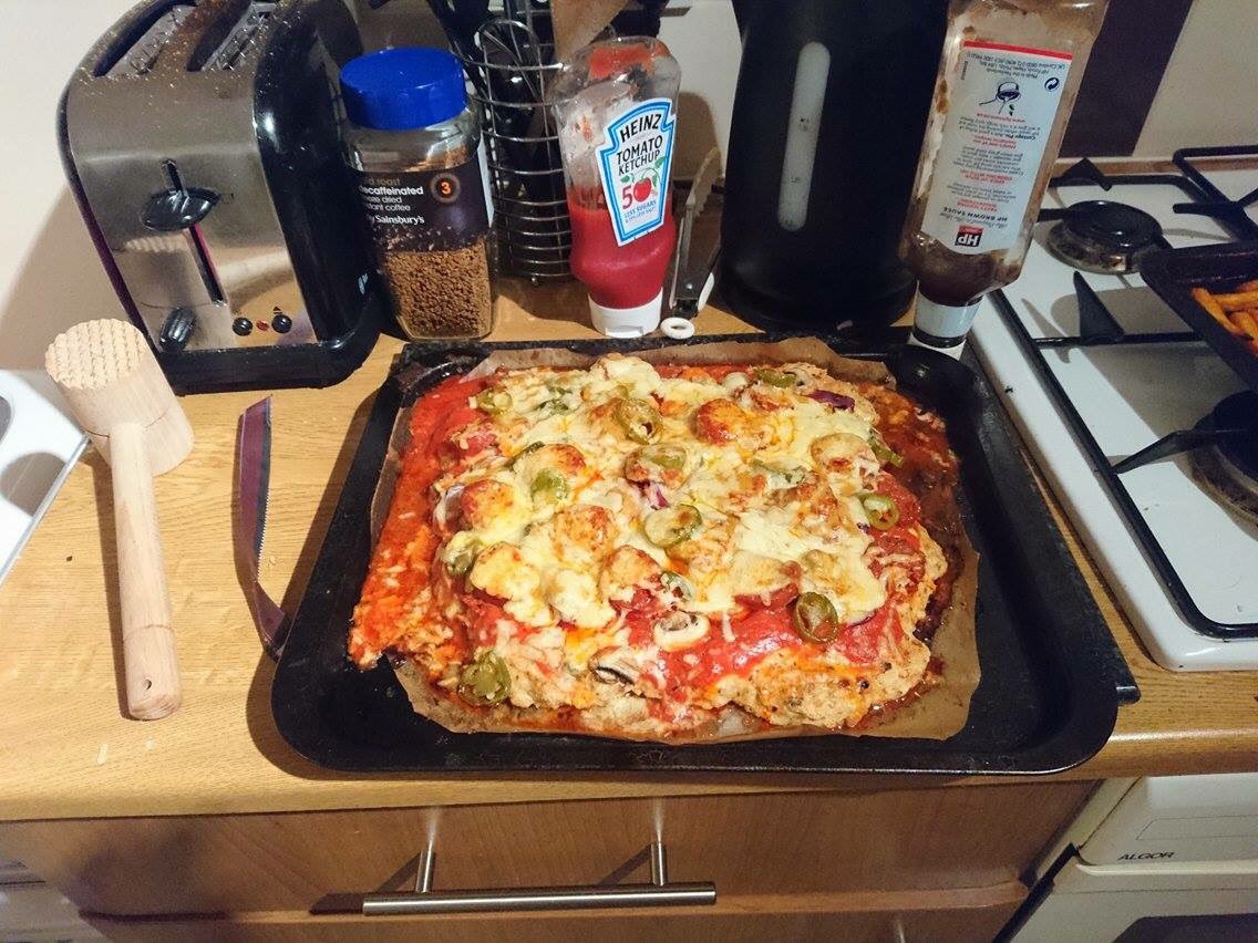 janelles_story's tweet image. Adam made us #meatzza! #supportivepartner #keto #love