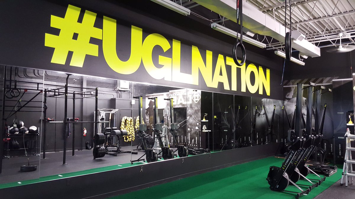 LawrenceSignUp's tweet image. Just finished a large #wallwrap for @uglfitness  using @3MGraphics #1080 neon fluorescent yellow