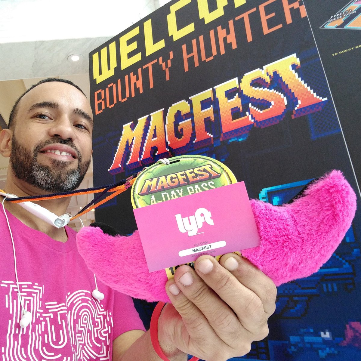 michael_lyft's tweet photo. Tomorrow is the last day for #magfest 2016 !!  New users: promo code "magfest" for $70 in free ride credit! 
#lyft https://t.co/f474Q1OOty