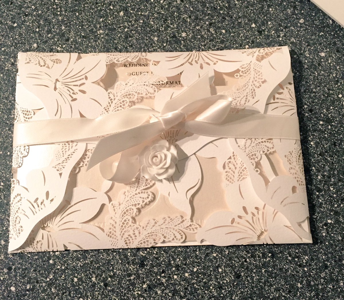 DanielleWare's tweet photo. Received the most beautiful wedding invite I have ever seen this week! ๐ #WalkerWedFest @Gracey_Mills @_andywalker_ https://t.co/xSNBwz1X0L
