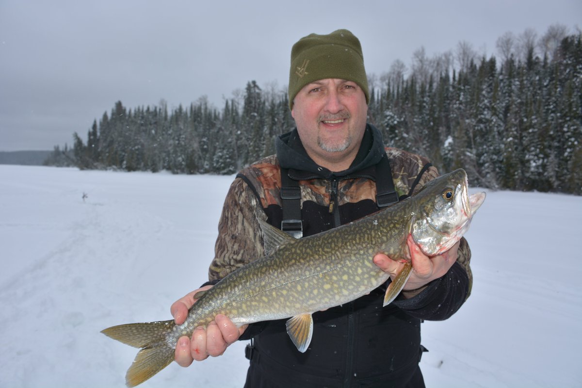 GarryLabelle's tweet image. Ice fishing for Lakers